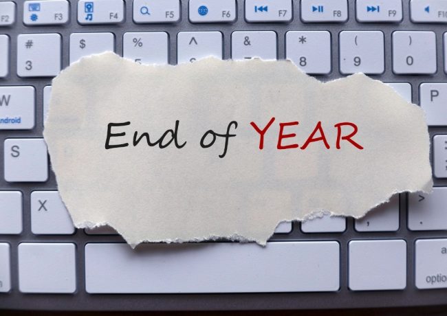 Year-end business finances